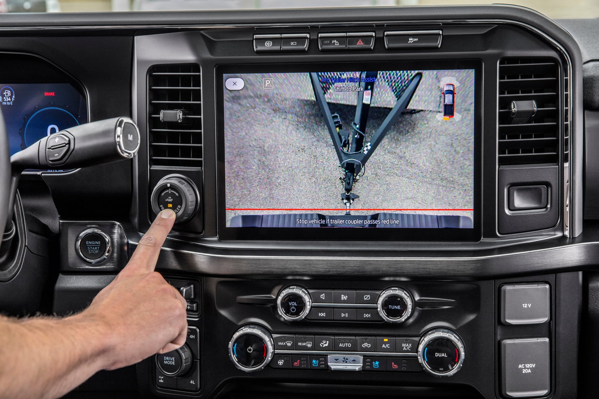 2023-2025 Ford F-250 F-350 8'' to 12'' Sync4 Touchscreen Upgrade