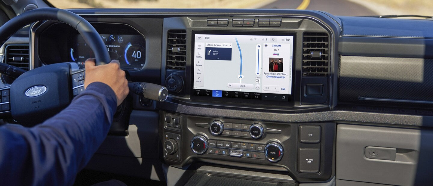 2023-2025 Ford F-250 F-350 8'' to 12'' Sync4 Touchscreen Upgrade ...