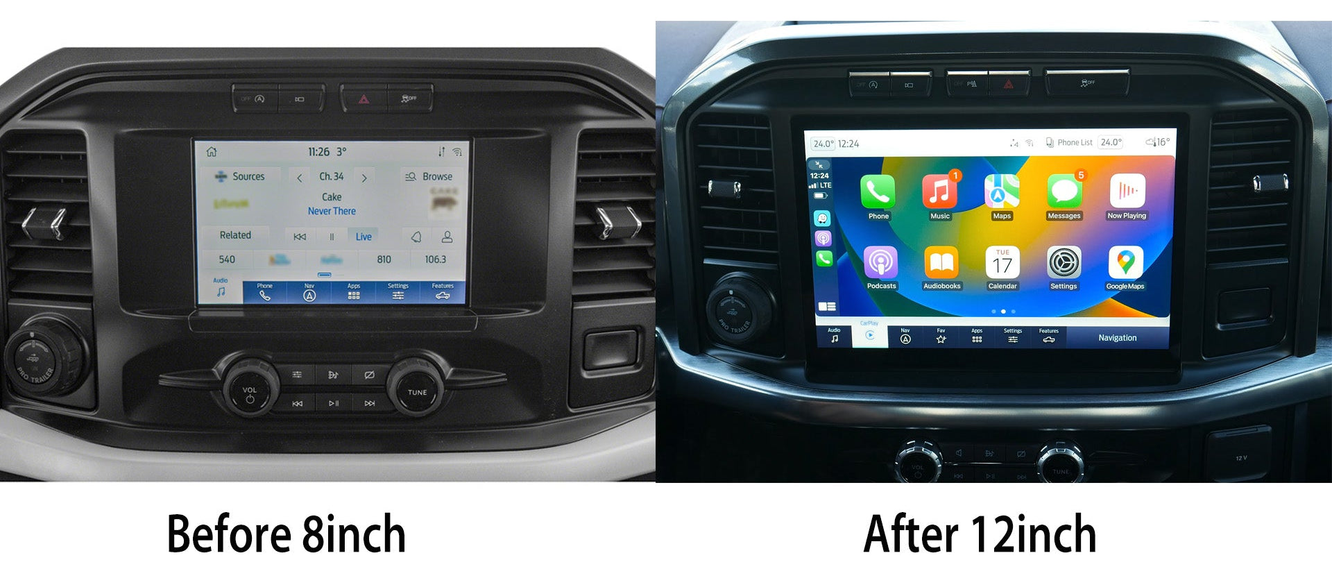 2021-2023 Ford F-150 8'' to 12'' Sync4 Touchscreen Upgrade – FORDSYNC4