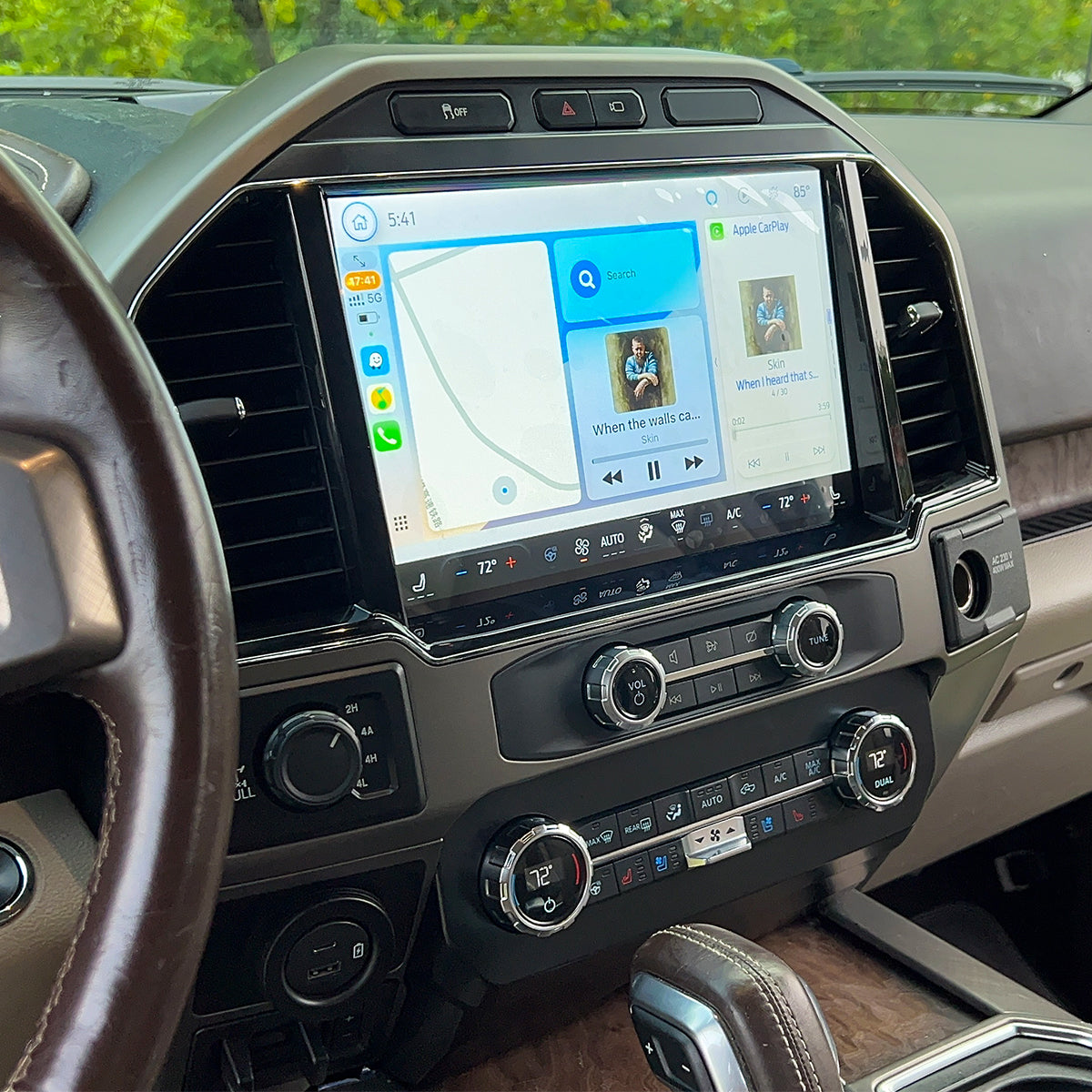 OEM Ford F150 F250 Sync3 to Sync4 Upgrade 8'' to 12'' Screen Sync4 Upgrade kits-Dealer Exclusive