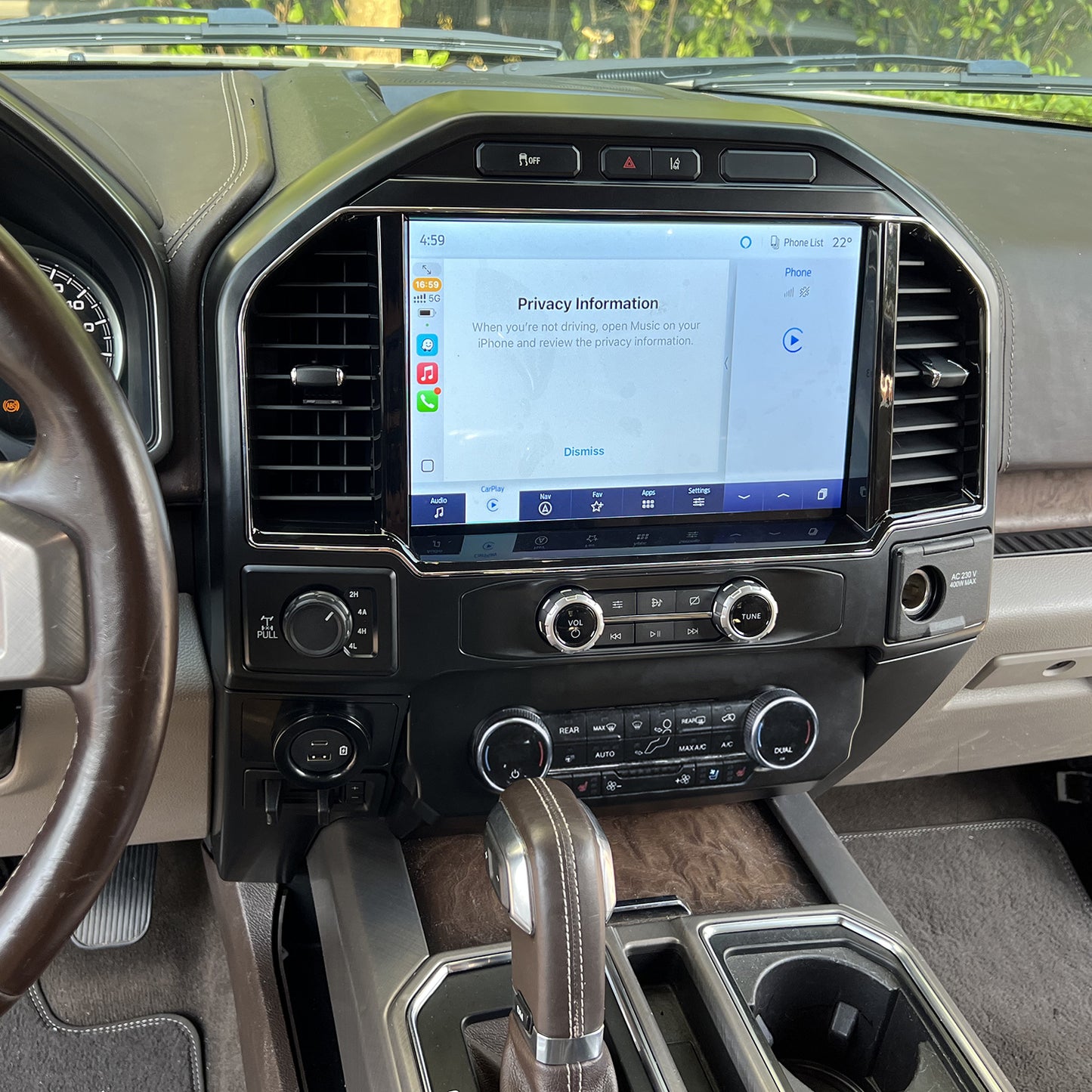 OEM Ford Expedition Sync3 to Sync4 Upgrade 8-inch to 12-inch Screen Sync4 Upgrade kits