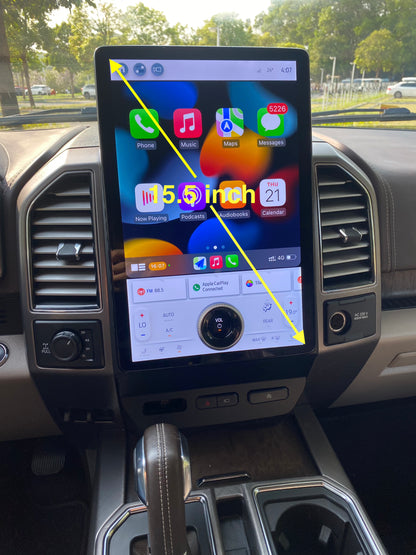 2016-2020 Ford F-150 2017-2022 F250 OEM Sync3 to Sync4A 8'' to 15.5'' screen Upgrade with Wireless CarPlay&Android Auto