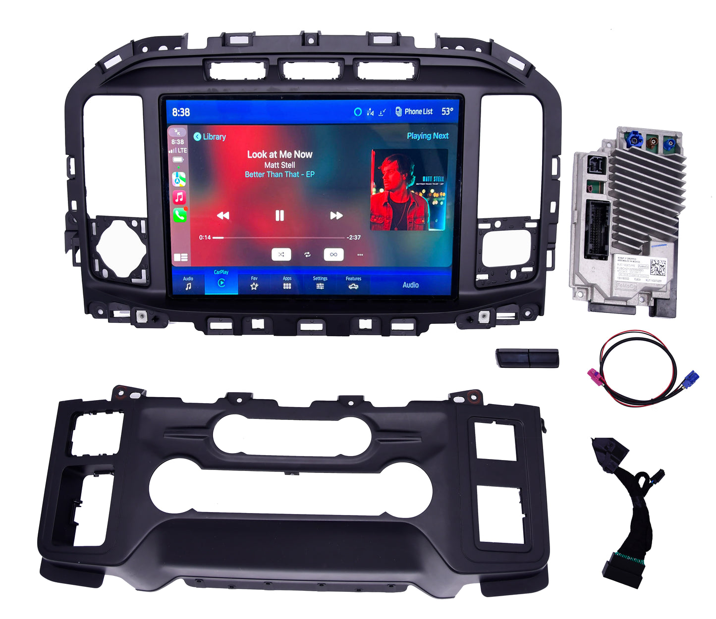 2021-2023 Ford F-150 8'' to 12'' Sync4 Touchscreen Upgrade