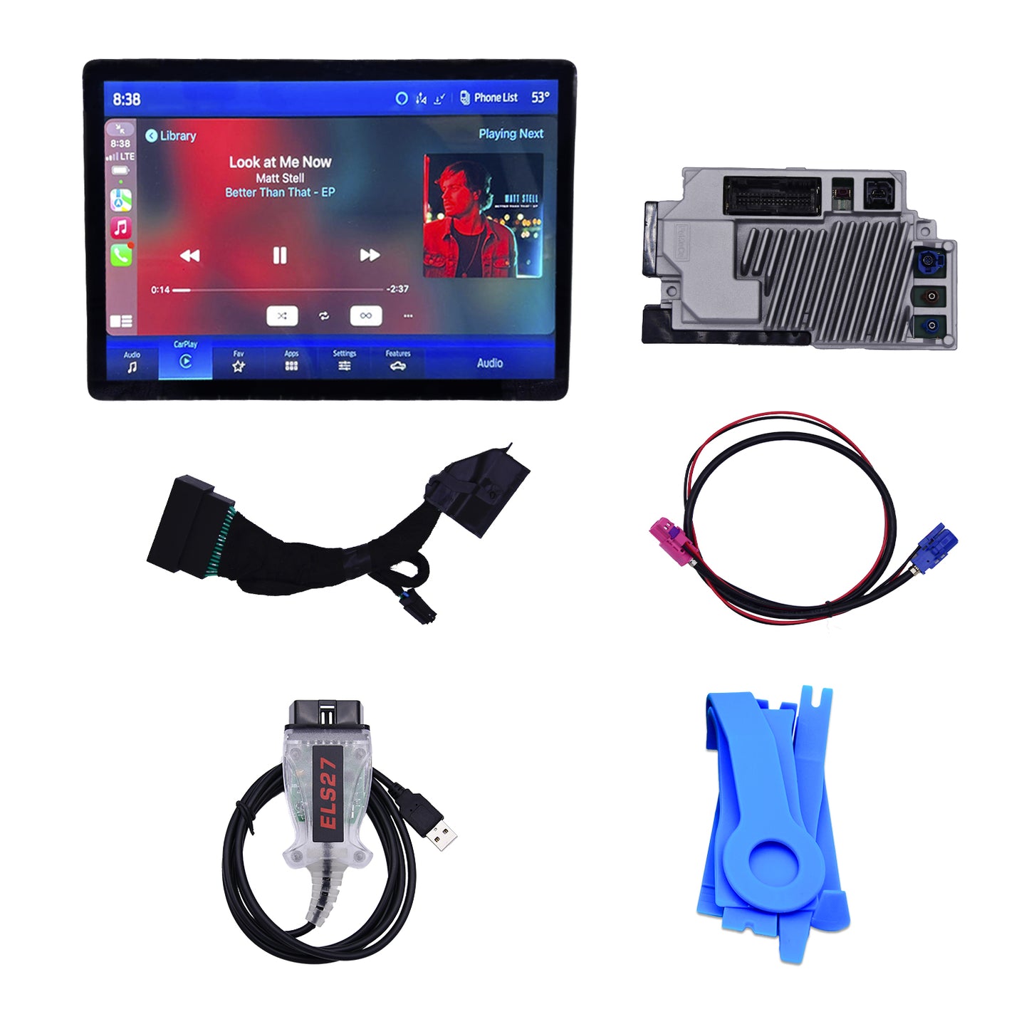 2021-2024 Ford Maverick OEM Sync3 8'' to 12'' Sync4 Upgrade kits